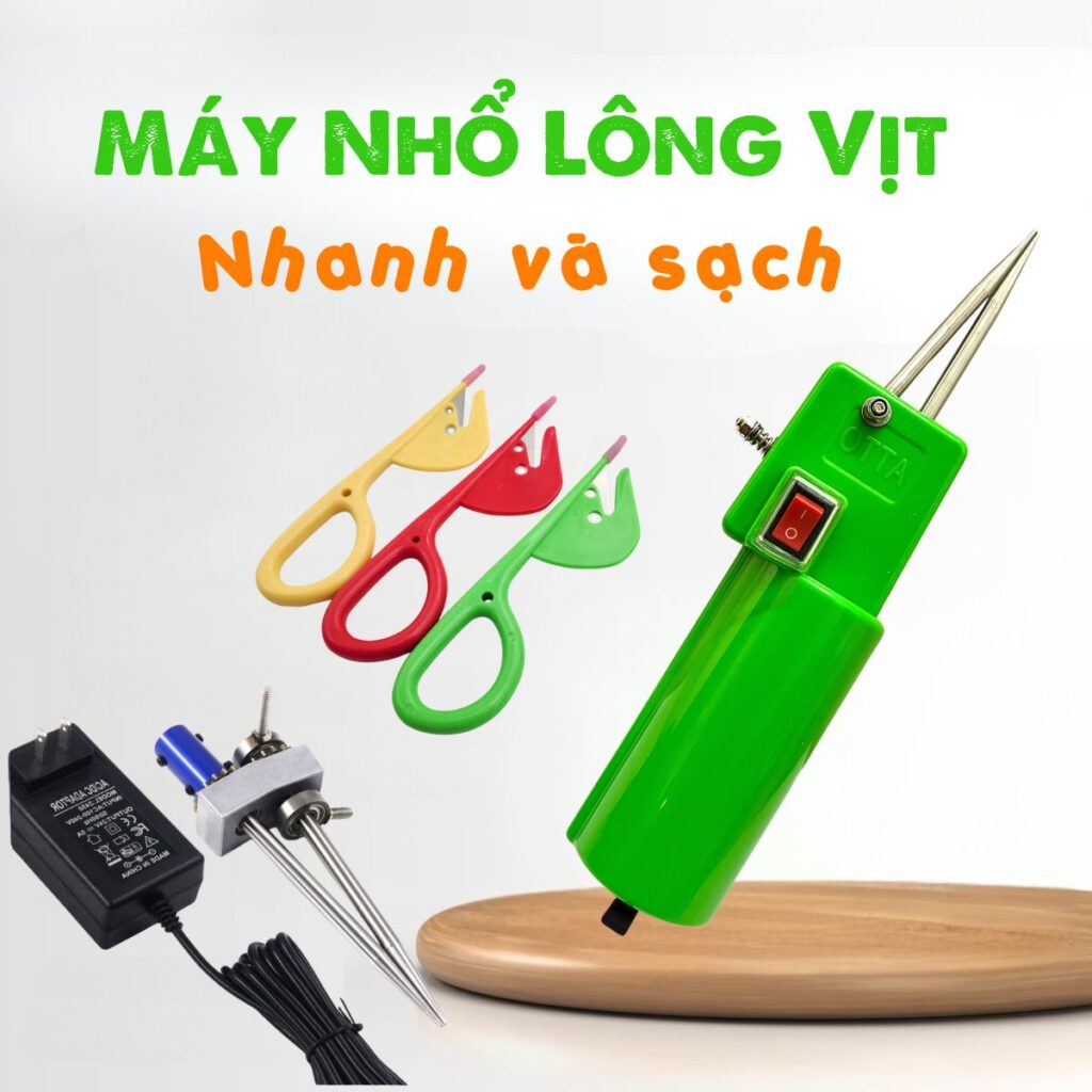Cách nhổ lông vịt nhanh và sạch